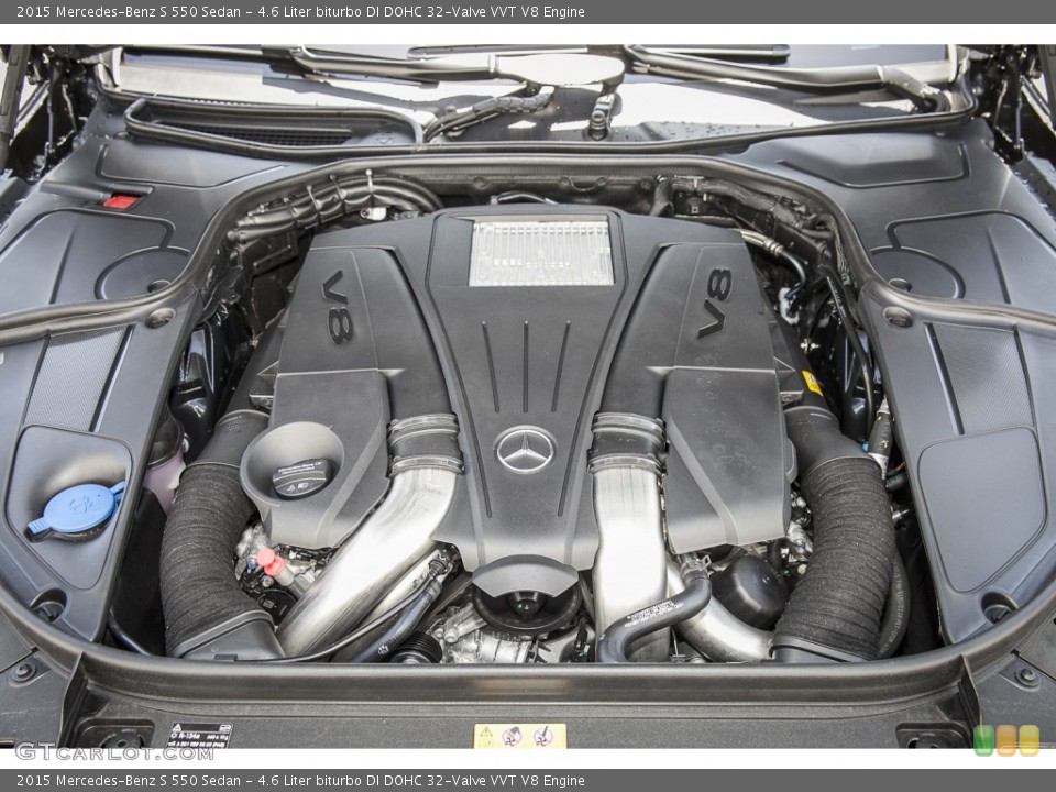 4.6 Liter biturbo DI DOHC 32-Valve VVT V8 Engine for the 2015 Mercedes-Benz S #103453092