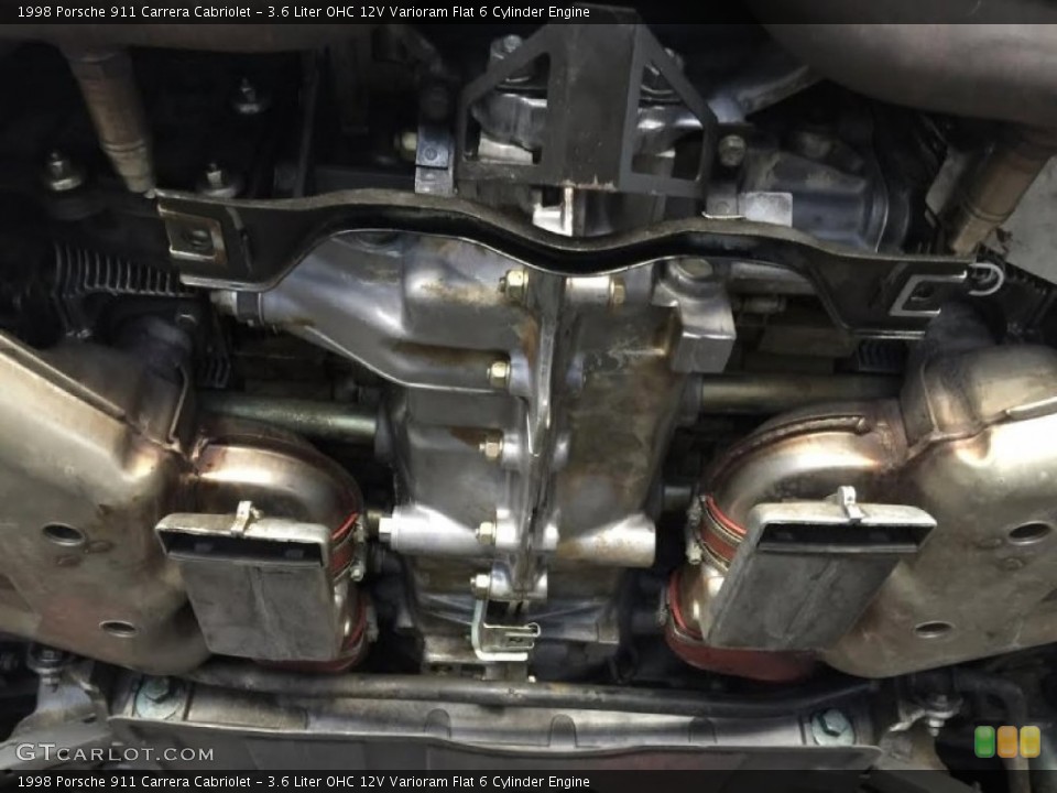 3.6 Liter OHC 12V Varioram Flat 6 Cylinder 1998 Porsche 911 Engine