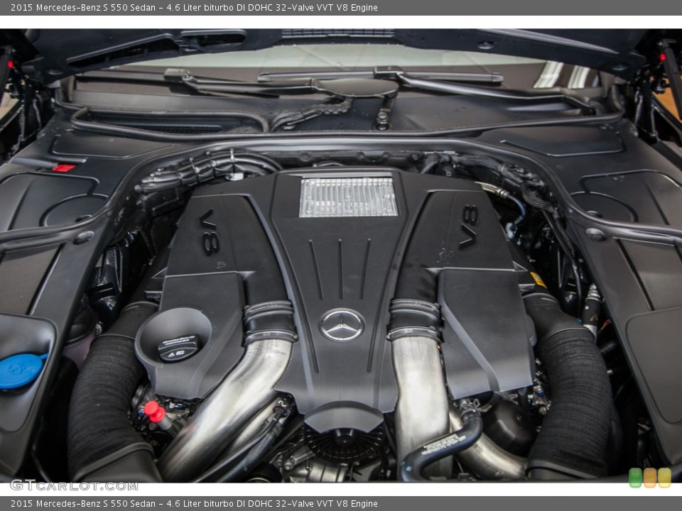 4.6 Liter biturbo DI DOHC 32-Valve VVT V8 Engine for the 2015 Mercedes-Benz S #103503232