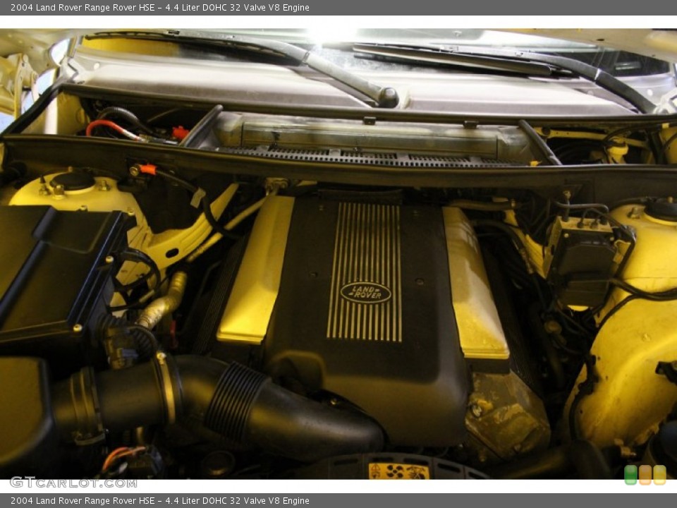 4.4 Liter DOHC 32 Valve V8 2004 Land Rover Range Rover Engine