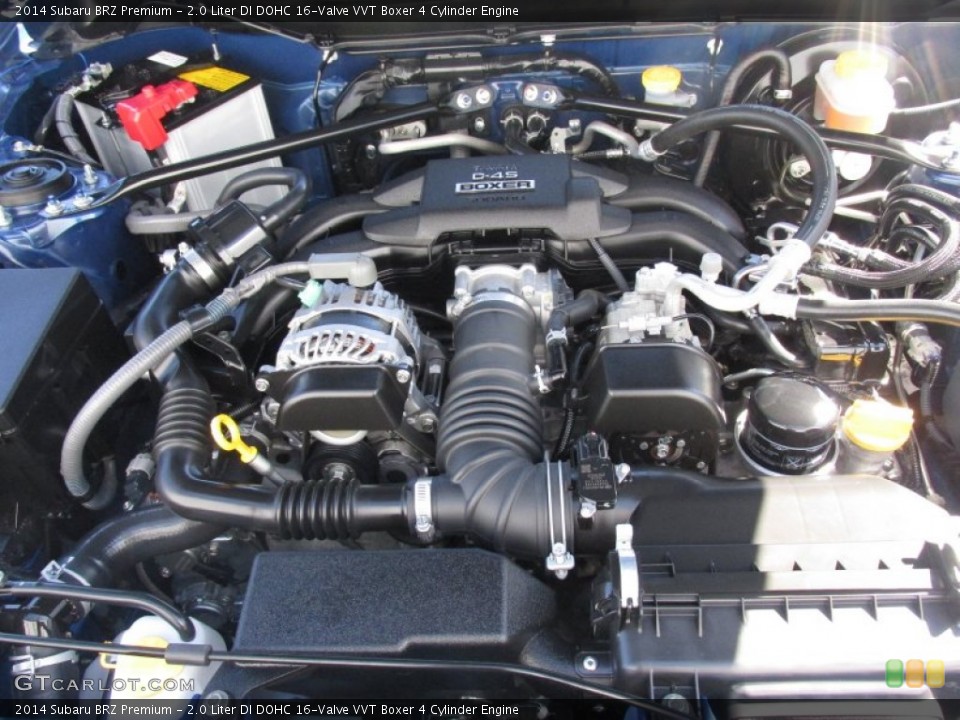 2.0 Liter DI DOHC 16-Valve VVT Boxer 4 Cylinder Engine for the 2014 Subaru BRZ #103524590