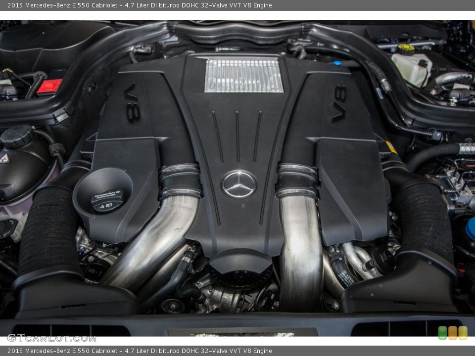 4.7 Liter DI biturbo DOHC 32-Valve VVT V8 Engine for the 2015 Mercedes-Benz E #103544738