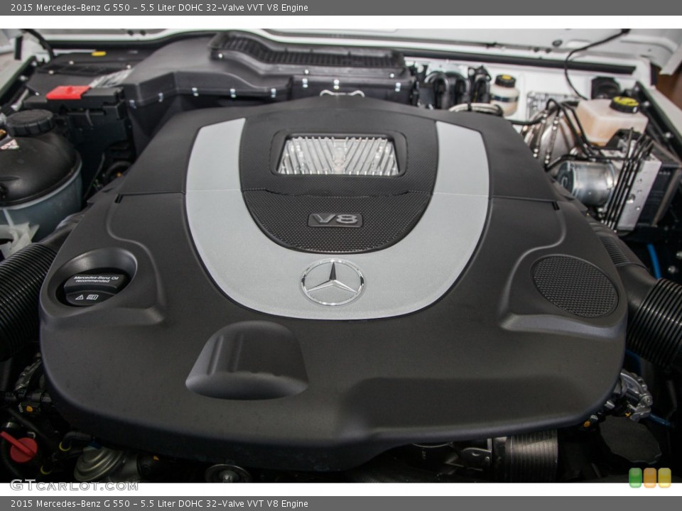 5.5 Liter DOHC 32-Valve VVT V8 Engine for the 2015 Mercedes-Benz G #103557450