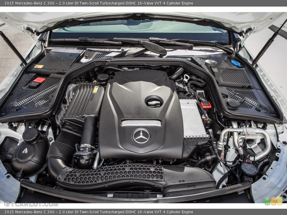 2.0 Liter DI Twin-Scroll Turbocharged DOHC 16-Valve VVT 4 Cylinder Engine for the 2015 Mercedes-Benz C #103583982