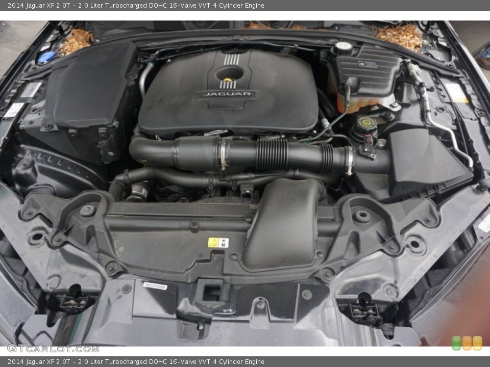 2.0 Liter Turbocharged DOHC 16-Valve VVT 4 Cylinder 2014 Jaguar XF Engine