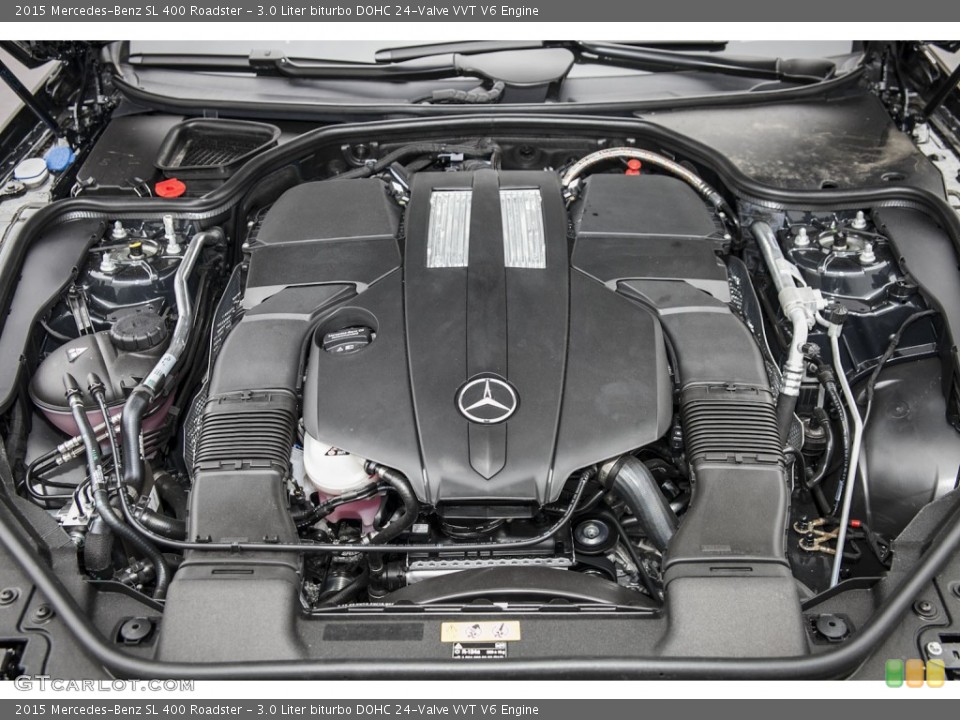 3.0 Liter biturbo DOHC 24-Valve VVT V6 Engine for the 2015 Mercedes-Benz SL #103704615