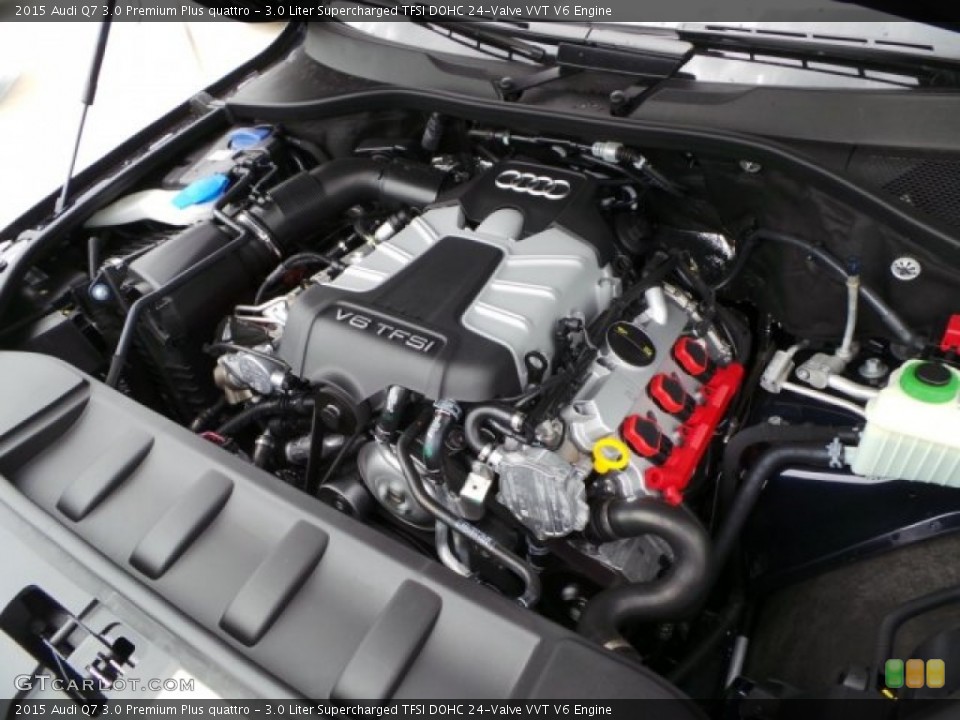 3.0 Liter Supercharged TFSI DOHC 24-Valve VVT V6 Engine for the 2015 Audi Q7 #103725281