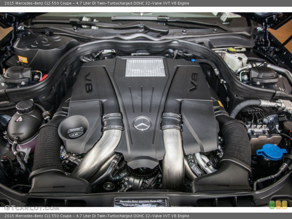 4.7 Liter DI Twin-Turbocharged DOHC 32-Valve VVT V8 Engine for the 2015 Mercedes-Benz CLS #103734206