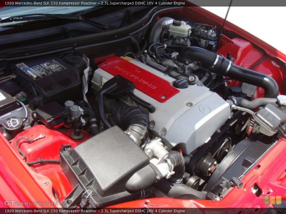 2.3L Supercharged DOHC 16V 4 Cylinder Engine for the 1999 Mercedes-Benz SLK #103742156