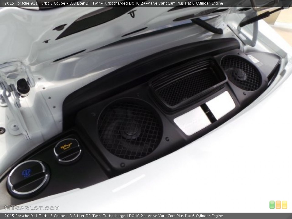 3.8 Liter DFI Twin-Turbocharged DOHC 24-Valve VarioCam Plus Flat 6 Cylinder Engine for the 2015 Porsche 911 #103819153