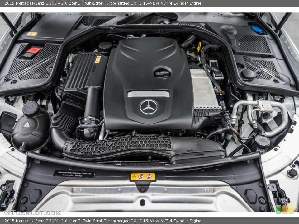 2.0 Liter DI Twin-Scroll Turbocharged DOHC 16-Valve VVT 4 Cylinder Engine for the 2015 Mercedes-Benz C #103837240
