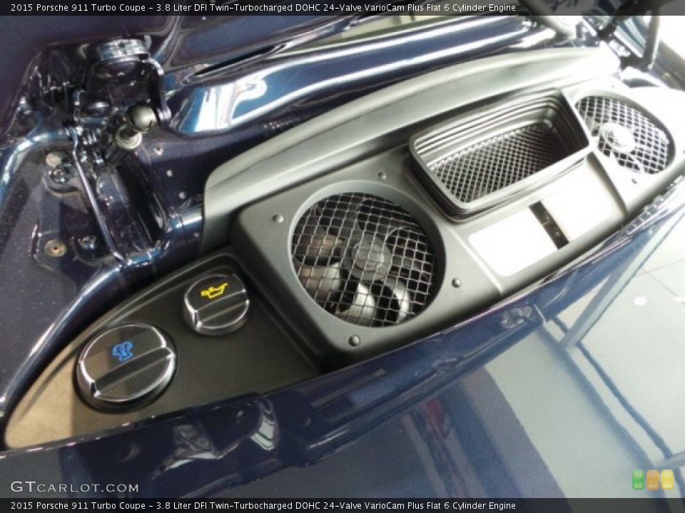 3.8 Liter DFI Twin-Turbocharged DOHC 24-Valve VarioCam Plus Flat 6 Cylinder Engine for the 2015 Porsche 911 #103880733