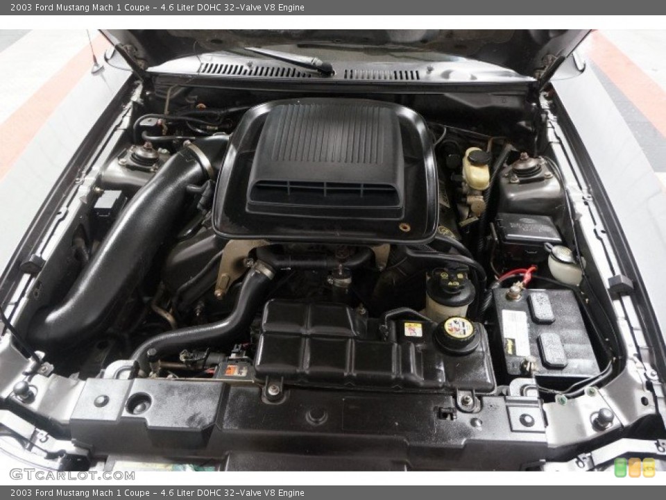 4.6 Liter DOHC 32-Valve V8 Engine for the 2003 Ford Mustang #103892979