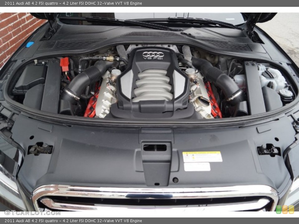 4.2 Liter FSI DOHC 32-Valve VVT V8 Engine for the 2011 Audi A8 #103979470