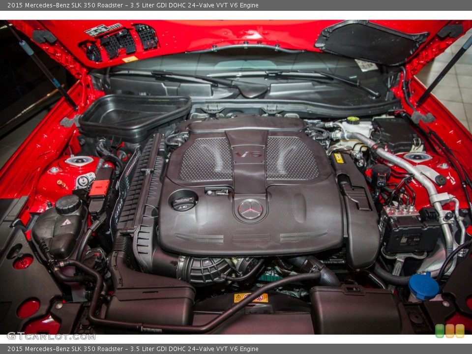 3.5 Liter GDI DOHC 24-Valve VVT V6 2015 Mercedes-Benz SLK Engine