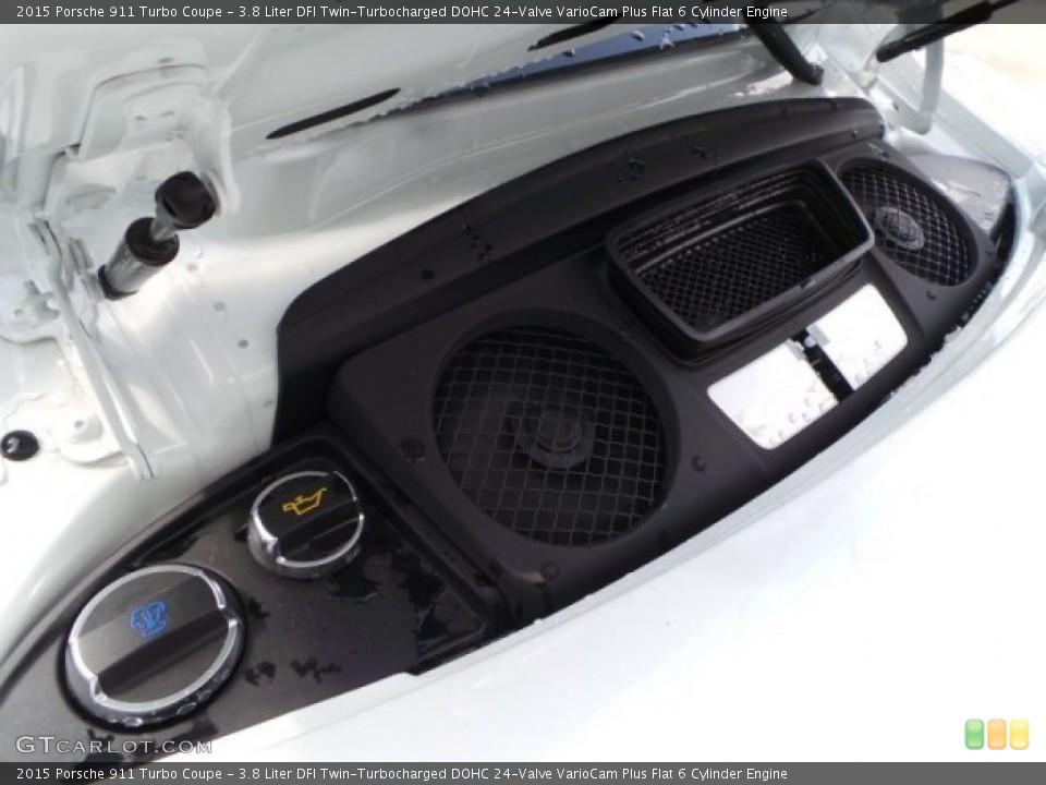 3.8 Liter DFI Twin-Turbocharged DOHC 24-Valve VarioCam Plus Flat 6 Cylinder Engine for the 2015 Porsche 911 #103986376