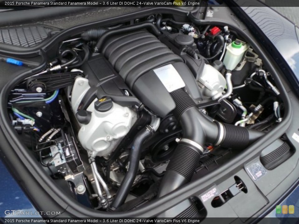 3.6 Liter DI DOHC 24-Valve VarioCam Plus V6 Engine for the 2015 Porsche Panamera #103994416