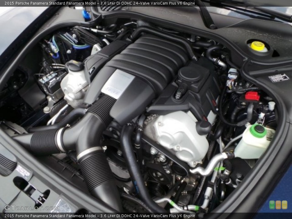 3.6 Liter DI DOHC 24-Valve VarioCam Plus V6 Engine for the 2015 Porsche Panamera #103994434
