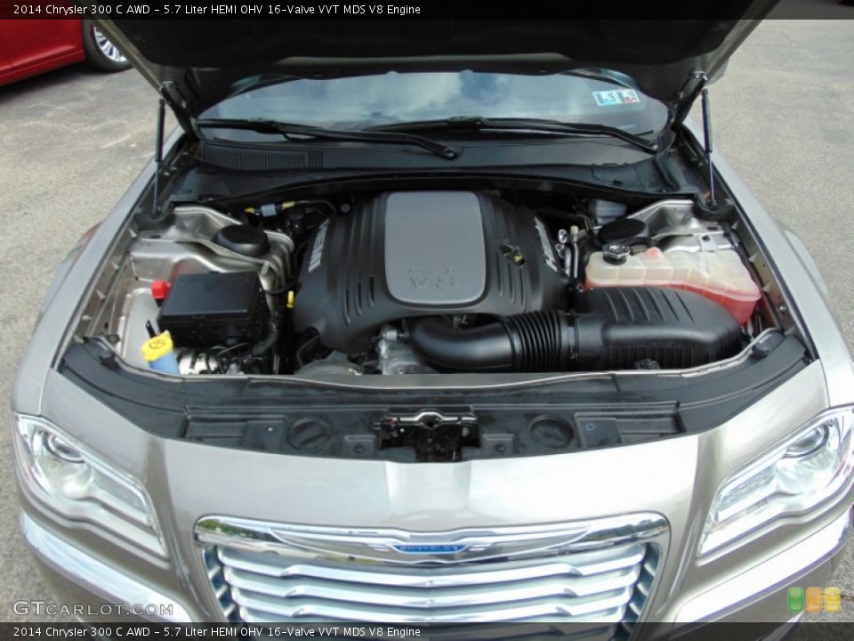 5.7 Liter HEMI OHV 16-Valve VVT MDS V8 Engine for the 2014 Chrysler 300 #104020753