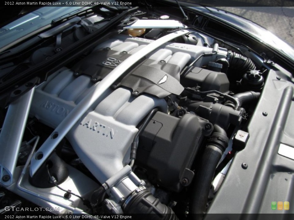 6.0 Liter DOHC 48-Valve V12 Engine for the 2012 Aston Martin Rapide #104050392