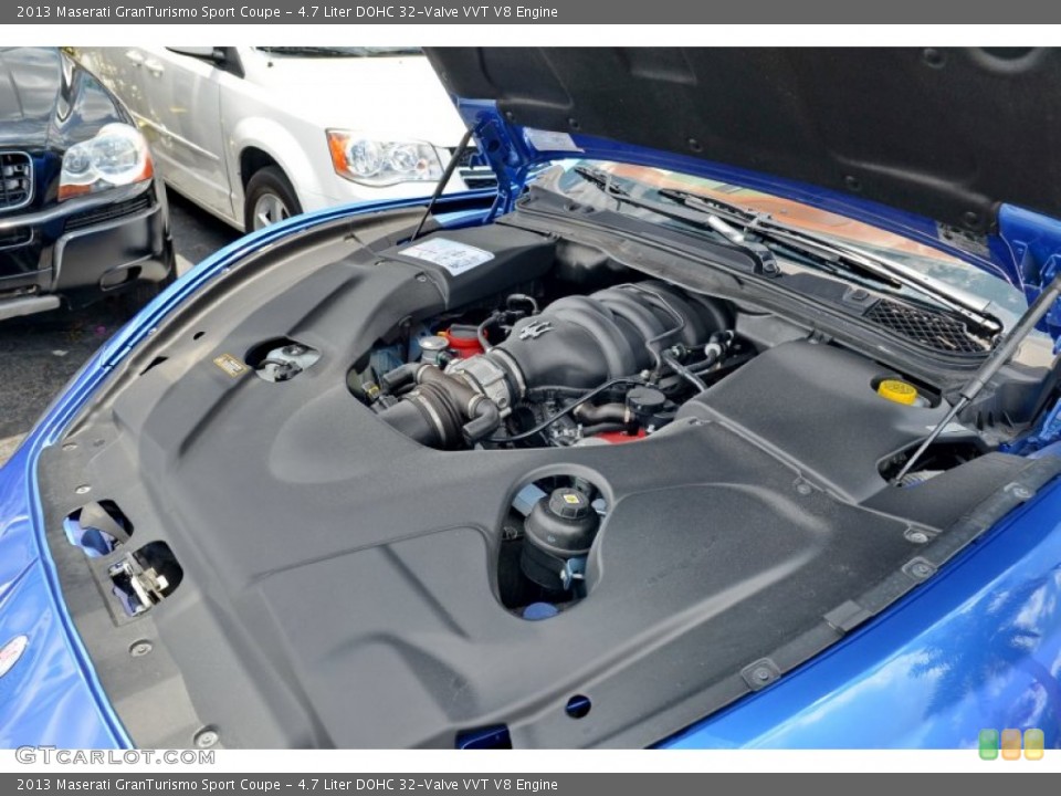 4.7 Liter DOHC 32-Valve VVT V8 Engine for the 2013 Maserati GranTurismo #104238995