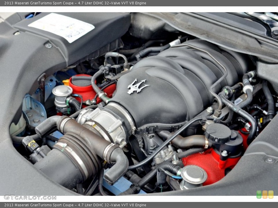 4.7 Liter DOHC 32-Valve VVT V8 Engine for the 2013 Maserati GranTurismo #104239040