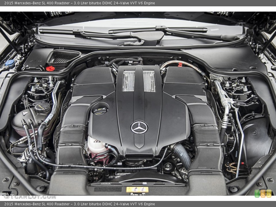 3.0 Liter biturbo DOHC 24-Valve VVT V6 Engine for the 2015 Mercedes-Benz SL #104270568