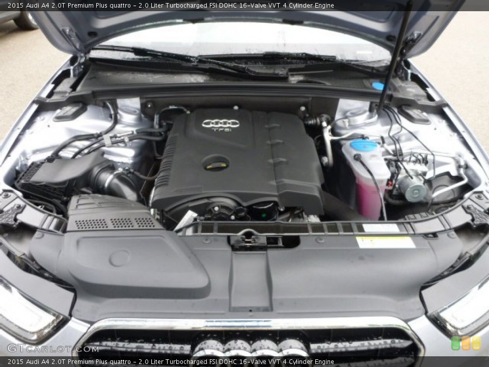 2.0 Liter Turbocharged FSI DOHC 16-Valve VVT 4 Cylinder Engine for the 2015 Audi A4 #104271345