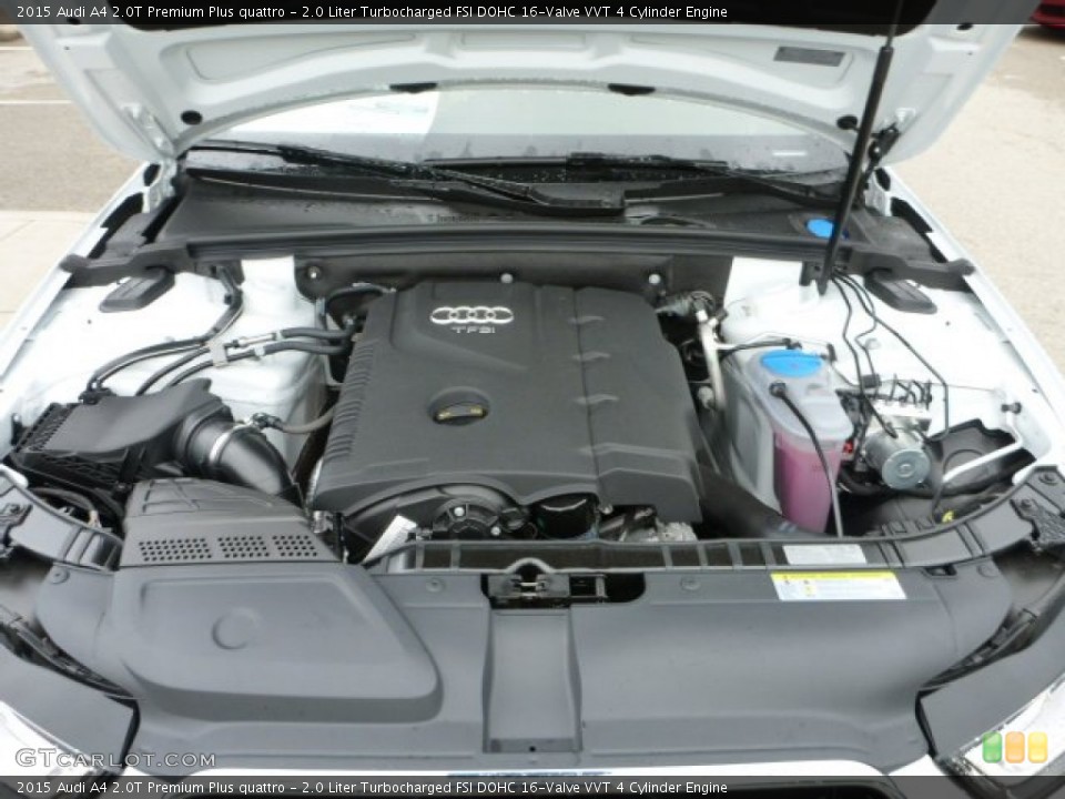 2.0 Liter Turbocharged FSI DOHC 16-Valve VVT 4 Cylinder Engine for the 2015 Audi A4 #104272110