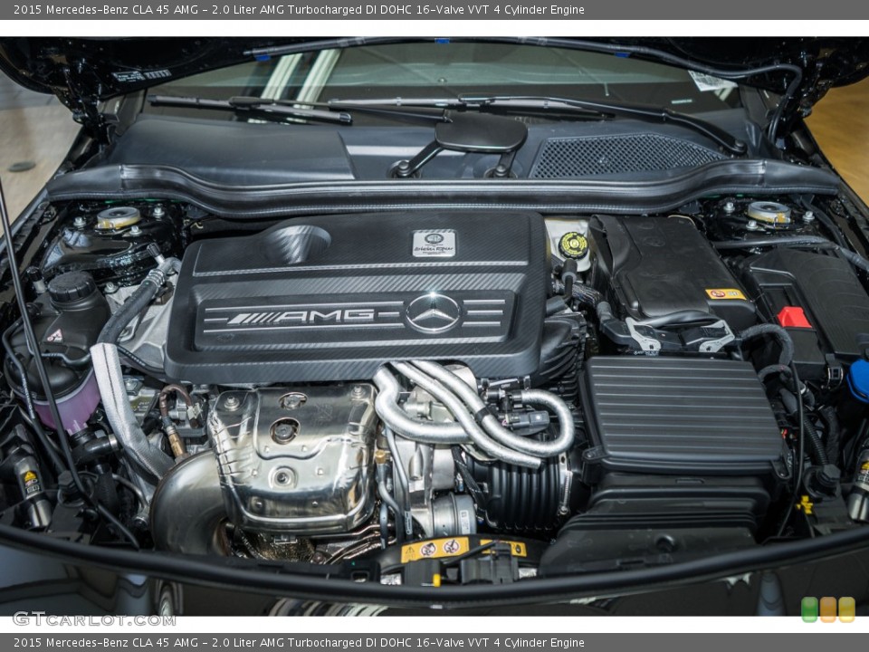 2.0 Liter AMG Turbocharged DI DOHC 16-Valve VVT 4 Cylinder Engine for the 2015 Mercedes-Benz CLA #104285888