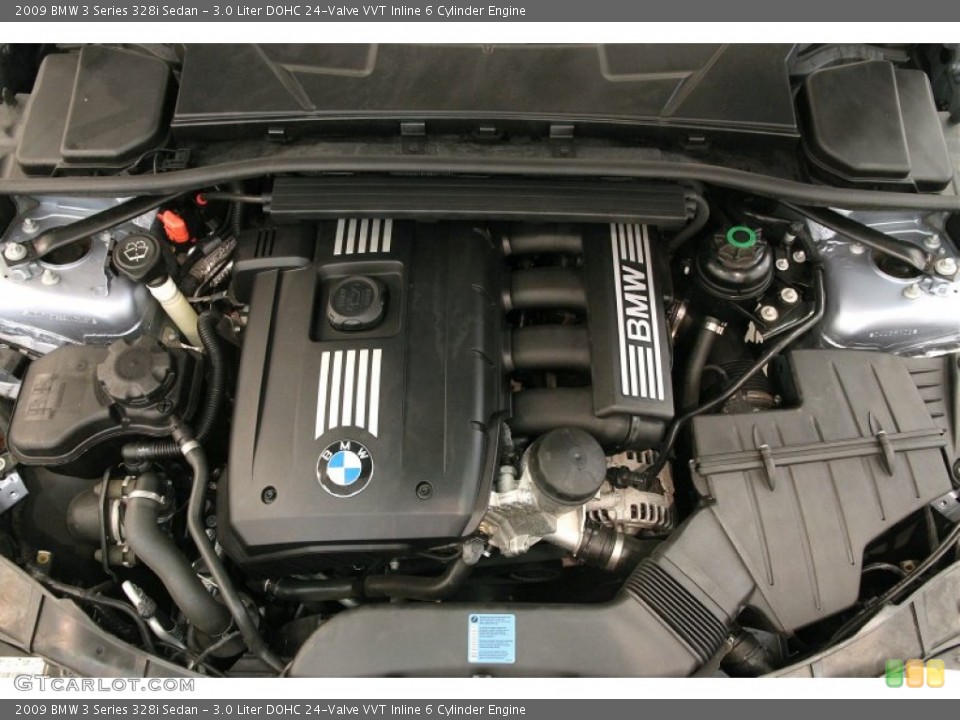 3.0 Liter DOHC 24-Valve VVT Inline 6 Cylinder Engine for the 2009 BMW 3 Series #104289377
