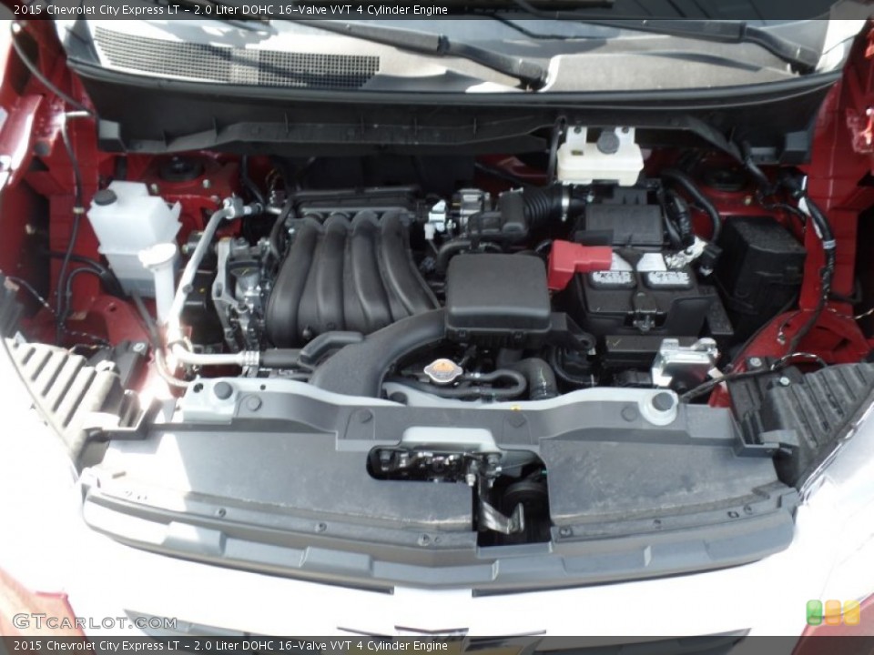 2.0 Liter DOHC 16-Valve VVT 4 Cylinder 2015 Chevrolet City Express Engine