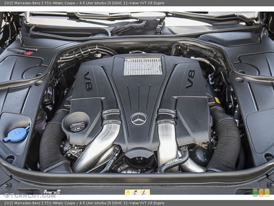 4.6 Liter biturbo DI DOHC 32-Valve VVT V8 Engine for the 2015 Mercedes-Benz S #104316524