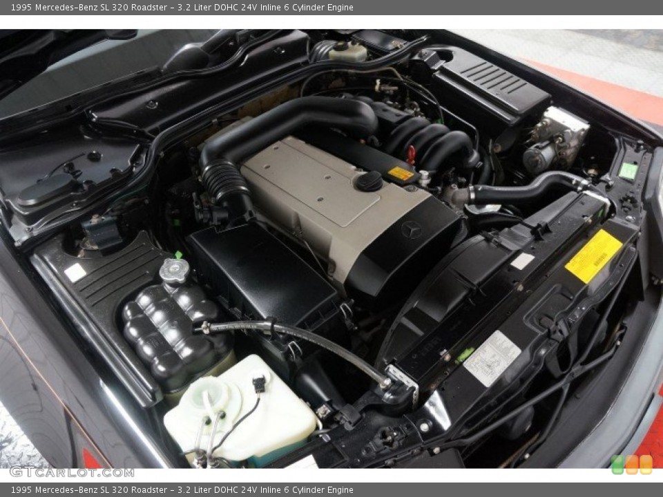 3.2 Liter DOHC 24V Inline 6 Cylinder Engine for the 1995 Mercedes-Benz SL #104372938