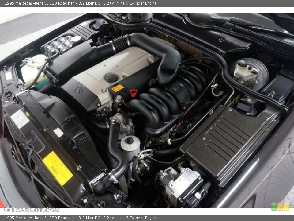 3.2 Liter DOHC 24V Inline 6 Cylinder Engine for the 1995 Mercedes-Benz SL #104372949