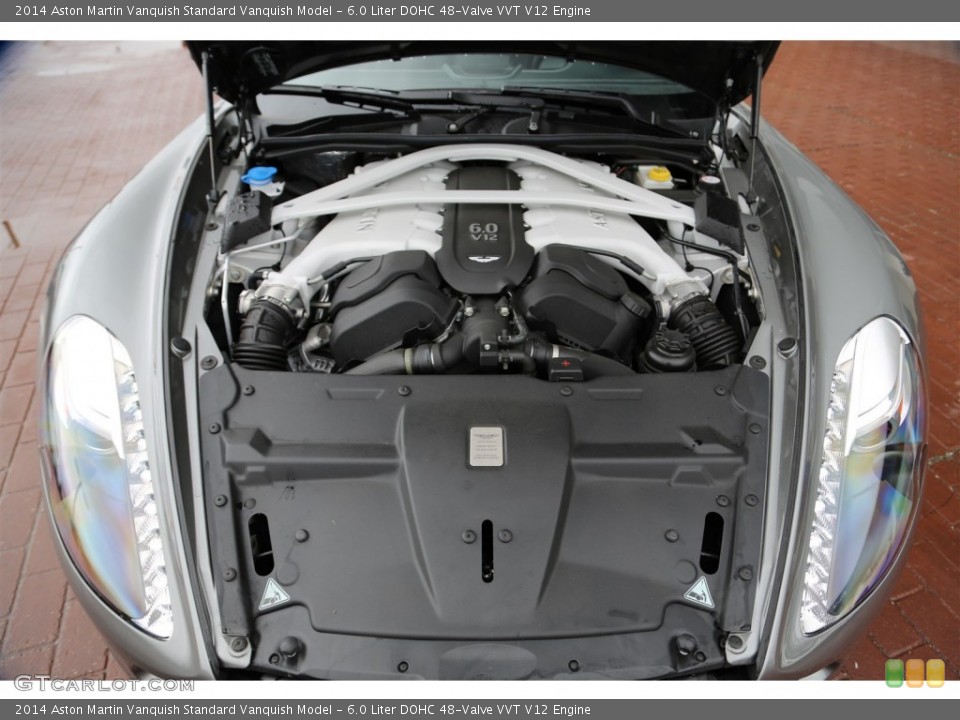 6.0 Liter DOHC 48-Valve VVT V12 Engine for the 2014 Aston Martin Vanquish #104374671