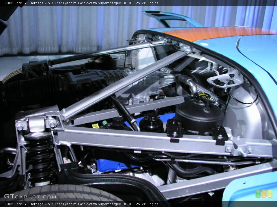 5.4 Liter Lysholm Twin-Screw Supercharged DOHC 32V V8 Engine for the 2006 Ford GT #104423