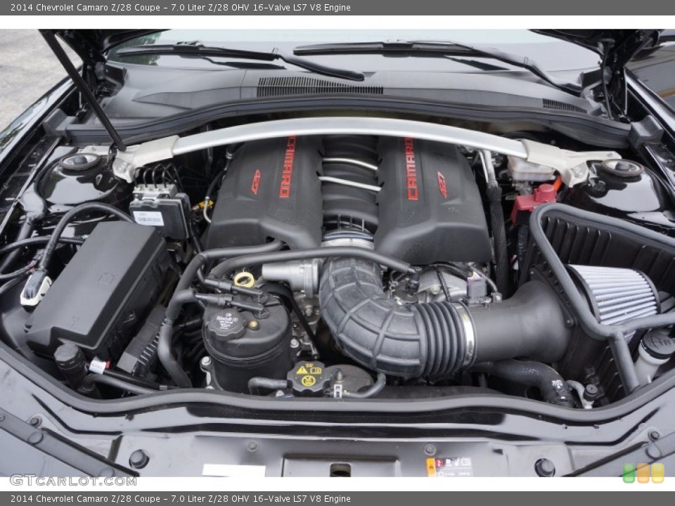 7.0 Liter Z/28 OHV 16-Valve LS7 V8 2014 Chevrolet Camaro Engine
