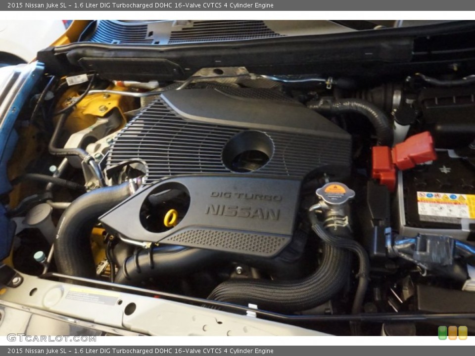 1.6 Liter DIG Turbocharged DOHC 16-Valve CVTCS 4 Cylinder Engine for the 2015 Nissan Juke #104535223