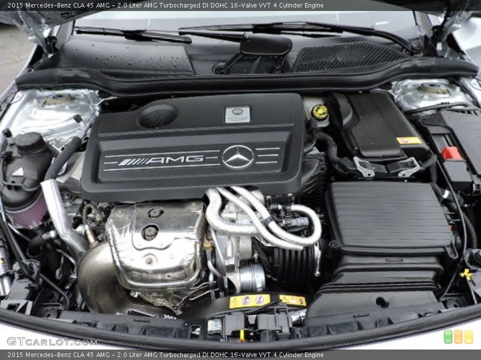 2.0 Liter AMG Turbocharged DI DOHC 16-Valve VVT 4 Cylinder Engine for the 2015 Mercedes-Benz CLA #104593464
