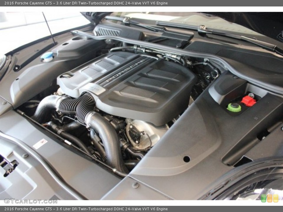 3.6 Liter DFI Twin-Turbocharged DOHC 24-Valve VVT V6 Engine for the 2016 Porsche Cayenne #104684199