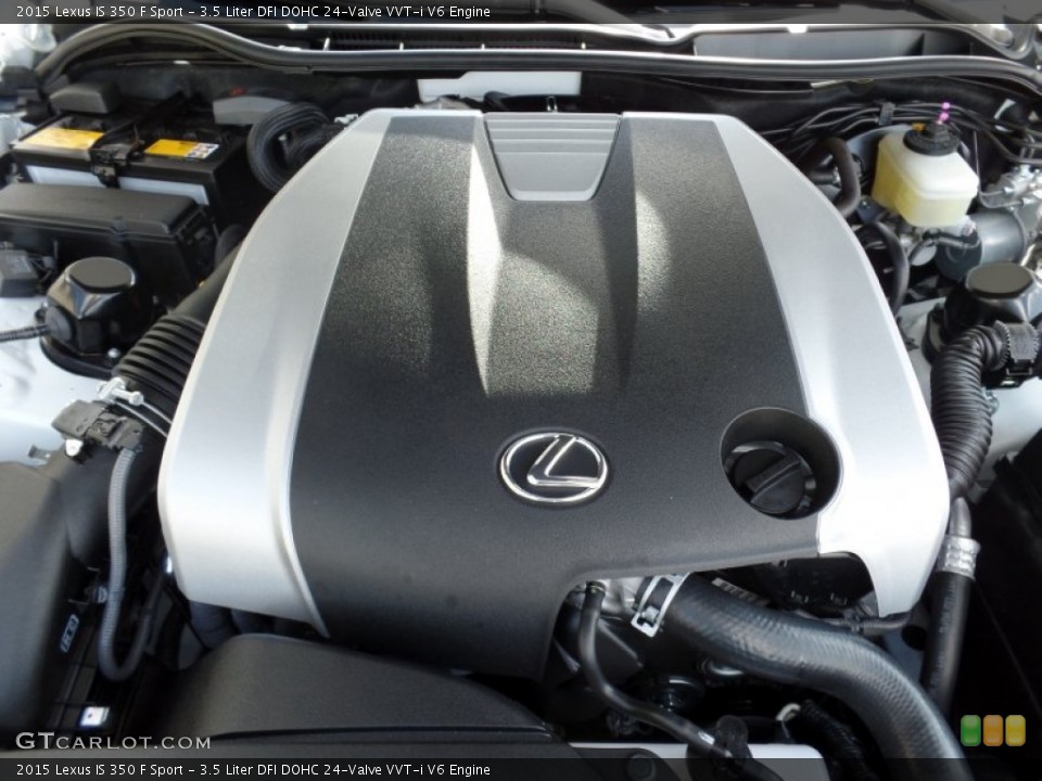 3.5 Liter DFI DOHC 24-Valve VVT-i V6 2015 Lexus IS Engine