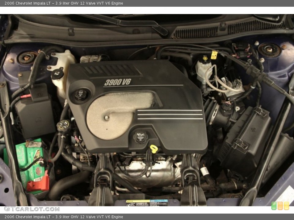 3.9 liter OHV 12 Valve VVT V6 2006 Chevrolet Impala Engine