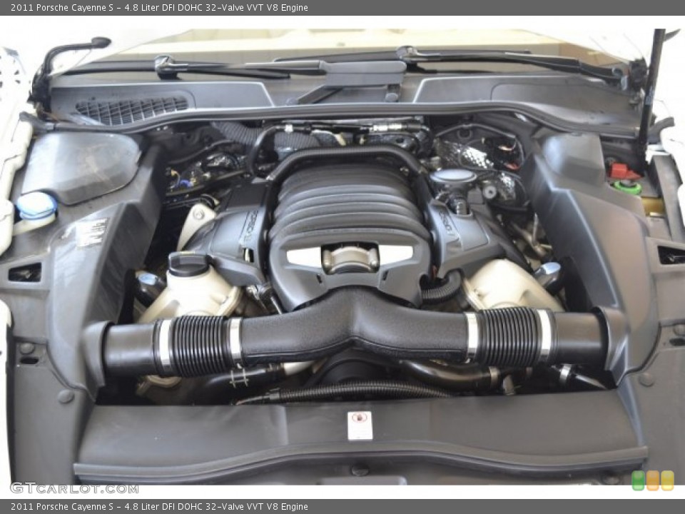 4.8 Liter DFI DOHC 32-Valve VVT V8 Engine for the 2011 Porsche Cayenne #104709261