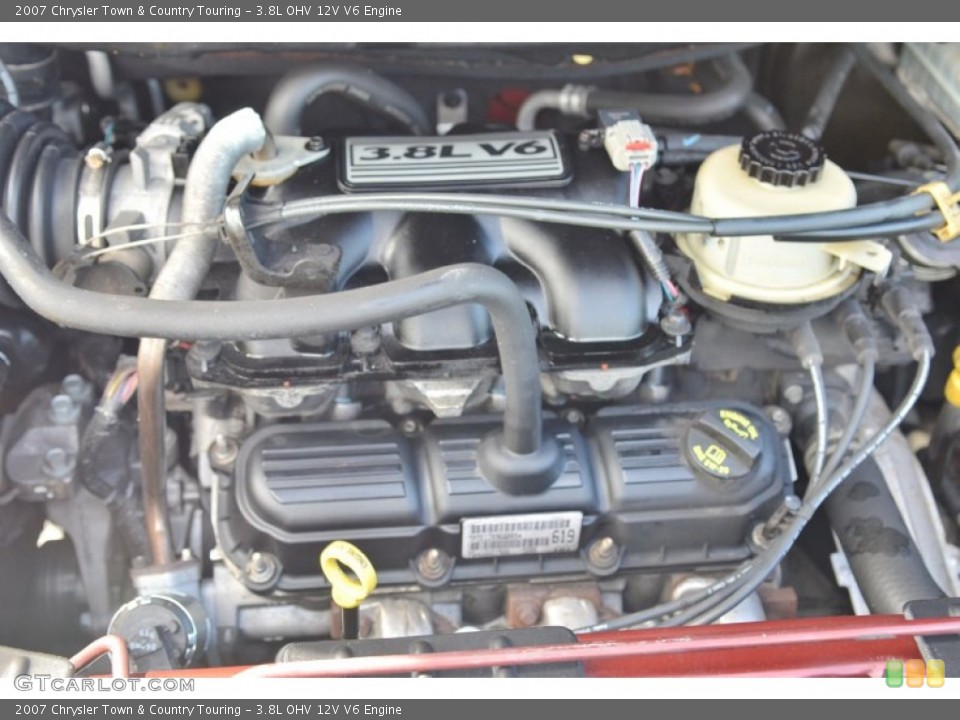 3.8L OHV 12V V6 Engine for the 2007 Chrysler Town & Country #104785672