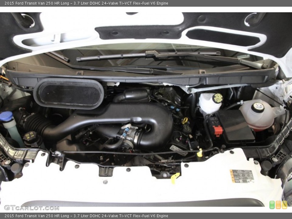 3.7 Liter DOHC 24-Valve Ti-VCT Flex-Fuel V6 Engine for the 2015 Ford Transit #104792959