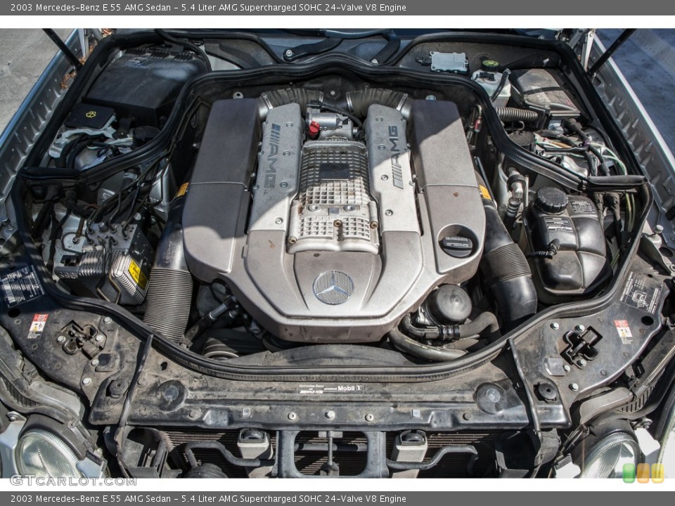 5.4 Liter AMG Supercharged SOHC 24-Valve V8 Engine for the 2003 Mercedes-Benz E #104840924