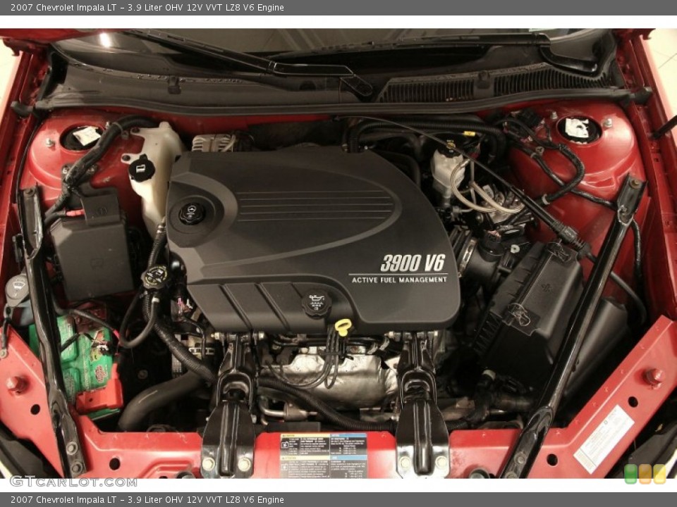 3.9 Liter OHV 12V VVT LZ8 V6 2007 Chevrolet Impala Engine