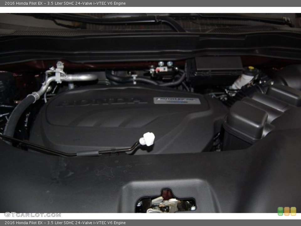 3.5 Liter SOHC 24-Valve i-VTEC V6 2016 Honda Pilot Engine