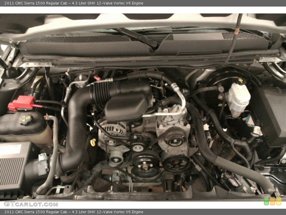 4.3 Liter OHV 12-Valve Vortec V6 Engine for the 2011 GMC Sierra 1500 #104969110
